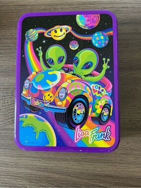 Lisa Frank Zoomer and Zorbit Aliens Tin
